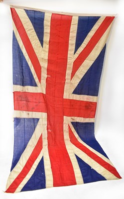 Lot 465 - A vintage Union Flag, approx. 137 x 270cm (af).