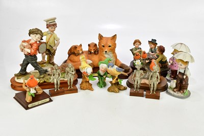 Lot 2839 - A collection of animal and human Italia...