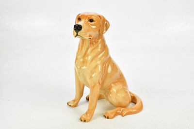 Lot 2860 - BESWICK; a large figure of a Labrador, height...