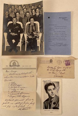 Lot 1835 - WALLIS SIMPSON; a black and white photograph...