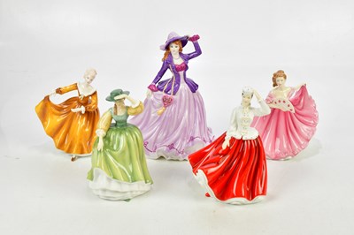 Lot 2840 - ROYAL DOULTON; a collection of ladies...