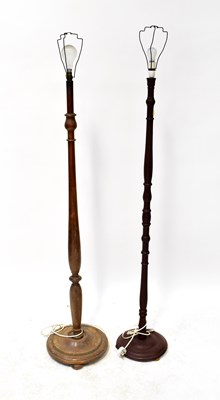 Lot 104 - Two standard lamps