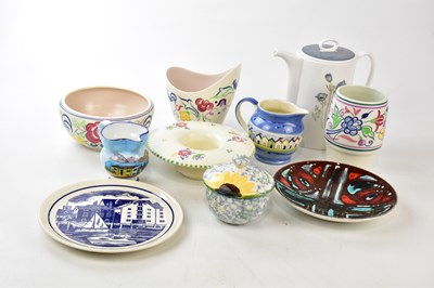 Lot 2926 - POOLE POTTERY; a 'Delphis' plate, further...