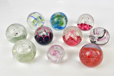 Lot 3031 - CAITHNESS; a collection of ten paperweights...