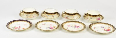 Lot 2975 - E PHILLIPS FOR ROYAL WORCESTER; a part tea...