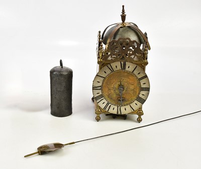 Lot 1321 - ROBERT EVANS, HALSTEAD; a 19th century brass...