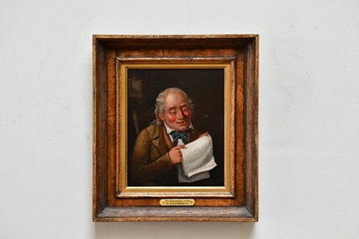 Lot 1705 - H. LIVERSEEGE (1803-1832); oil on panel, 'The...