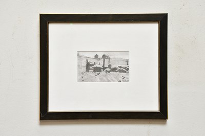 Lot 1758 - RUSSELL HAWORTH; pencil sketch, 'Rye Tor...