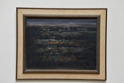 Lot 1785 - JOHN PICKING; oil on canvas, 'Moonlight...