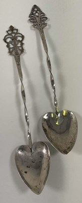 Lot 1467 - Two 19th century Continental silver sundae...