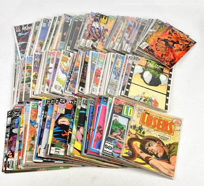 Lot 1858 - DC COMICS; a collection of comics to include...