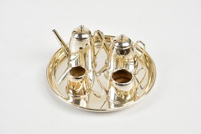 Lot 2052 - BRACELON; an Elizabeth II miniature tea set to...