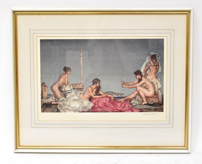 Lot 735 - SIR WILLIAM RUSSELL FLINT (1880-1969); a...