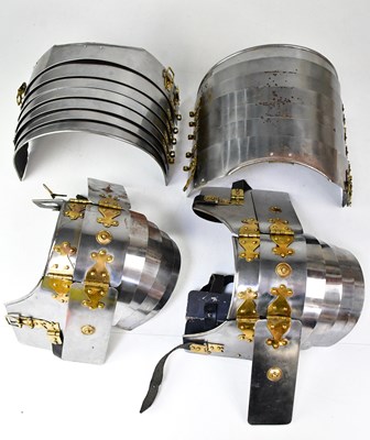 Lot 459 - A children's reproduction steel and brass...