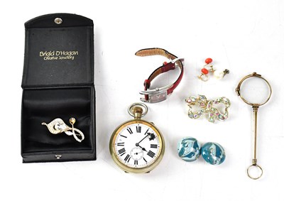 Lot 1256 - Various items of jewellery including a...