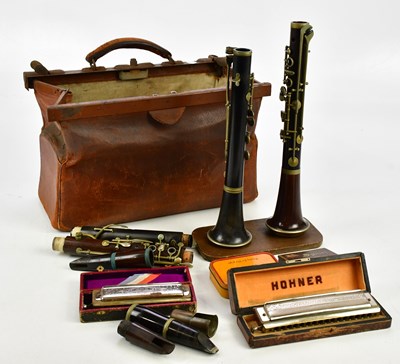 Lot 2686 - A small collection of musical instruments to...