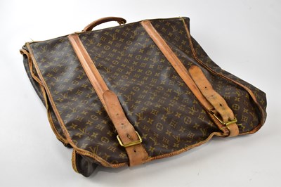 Lot 789 - LOUIS VUITTON; a vintage monogram coated...