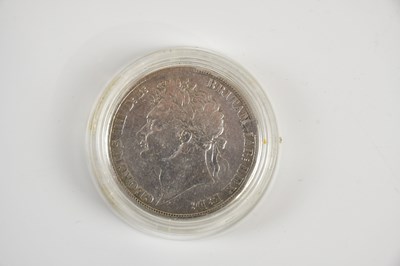 Lot 2632 - A George III crown, dated 1821.