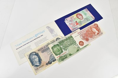 Lot 2668 - A group of four banknotes including ten...