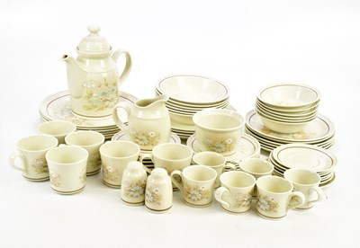 Lot 3000 - ROYAL DOULTON; a Lambeth ware 'Florinda'...