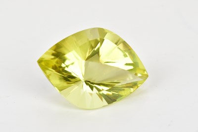 Lot 474 - A large loose prasiolite, approx 38.83g....