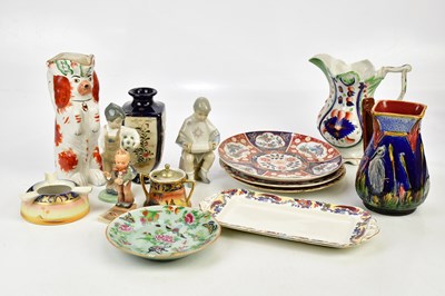 Lot 2916 - A collection of Victorian and later ceramics...