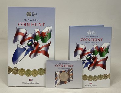 Lot 375 - ROYAL MINT; two The Great British Coin Hunt...