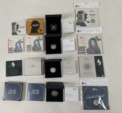 Lot 373 - ROYAL MINT; three £2 Silver Proof Coins,...