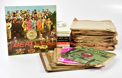 Lot 1606 - A large collection of vinyl records to include...