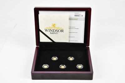 Lot 2623 - WINDSOR MINT; a cased collection encapsulated '...