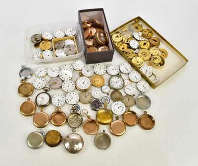 Lot 678 - An extensive collection of pocket watch...