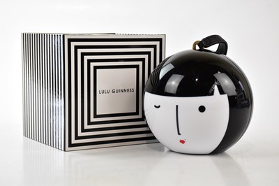 Lot 752 - LULU GUINNESS; an unusual black and white...