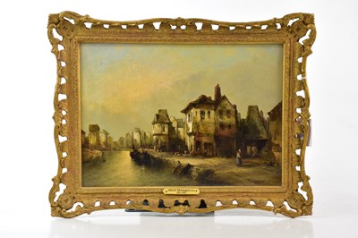 Lot 1700 - ALFRED MONTAGUE (1832-1883); oil on board,...