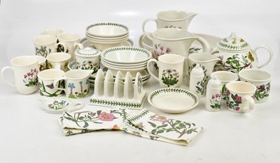Lot 2977 - PORTMEIRION; a part tea and dinner service in...