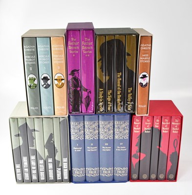 Lot 785 - FOLIO SOCIETY; crime titles comprising an...