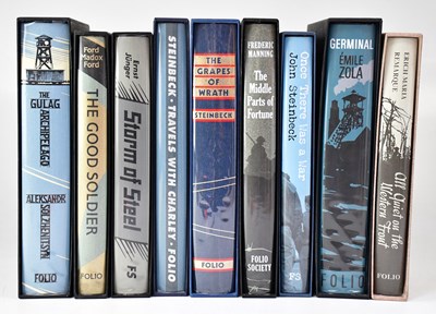Lot 802 - FOLIO SOCIETY; nine titles relating to 20th...