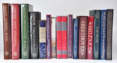 Lot 809 - FOLIO SOCIETY; sixteen titles relating to the...