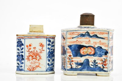 Lot 2711 - Two circa 18th century Imari pattern tea...