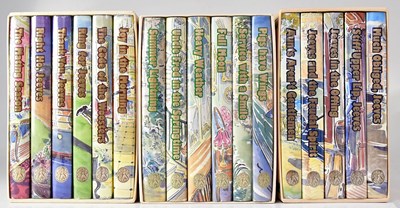 Lot 813 - FOLIO SOCIETY; two box sets of P. G. Wodehouse,...