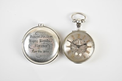 Lot 680 - ABRAHAM 'BRAM' STOKER INTEREST; a hallmarked...
