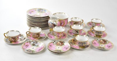 Lot 2988 - An early 20th century Continental porcelain...