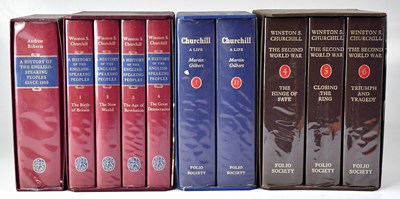 Lot 826 - FOLIO SOCIETY; Winston Churchill titles...