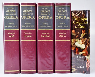 Lot 837 - 'The New Grove Dictionary of Opera' edited by...