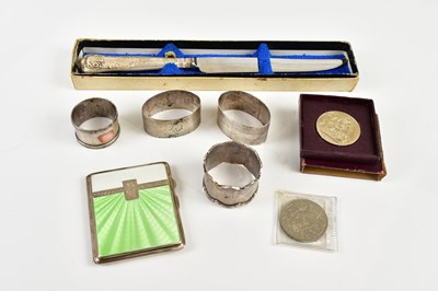 Lot 2256 - JOSEPH GLOSTER LTD; a George V hallmarked...