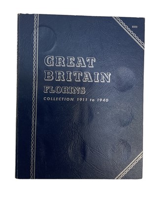 Lot 1405 - GREAT BRITAIN; 'Florins Collection from 1911...