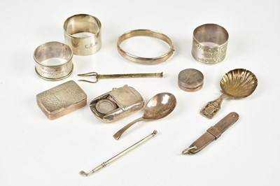 Lot 2119 - ADIE & LOVEKIN LTD; an Edward VII hallmarked...