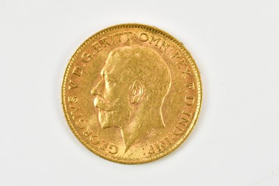 Lot 2608 - A George V half sovereign, 1914.