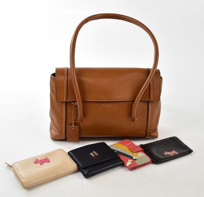 Lot 775 - RADLEY; a beige soft nappa leather handbag...