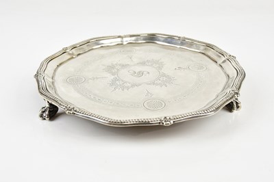 Lot 2301 - WILLIAM AITKEN; an Edward VII hallmarked...