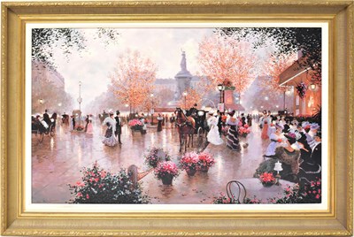 Lot 727 - AFTER CHRISTA KIEFFER; a colour lithograph on...